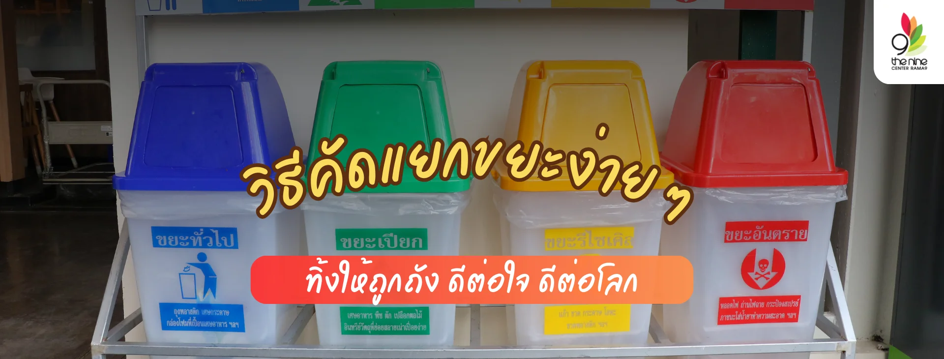 แชร์เทคนิควิธีคัดแยกขยะง่าย ๆ เริ่มต้นรักโลกที่ตัวคุณเอง