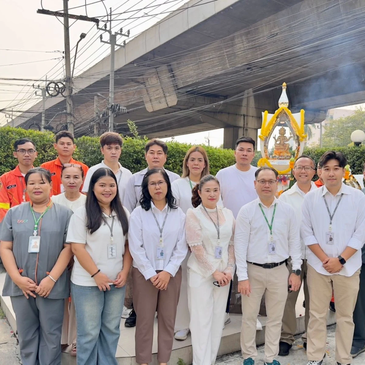 เดอะไนน์ เซ็นเตอร์ พระราม 9 ร่วมทำบุญตักบาตร ประจำปี 2569 เสริมสิริมงคลรับปีมะเมีย