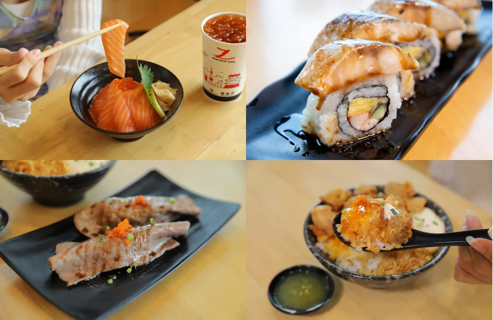 Shinkanzen Sushi เมนู