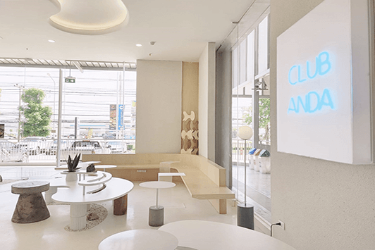 พักชิล ฟิลทะเล @  “คลับ อันดา” (Club Anda)  คาเฟ่ใหม่สบายตา ที่เดอะไนน์ เซ็นเตอร์ ติวานนท์