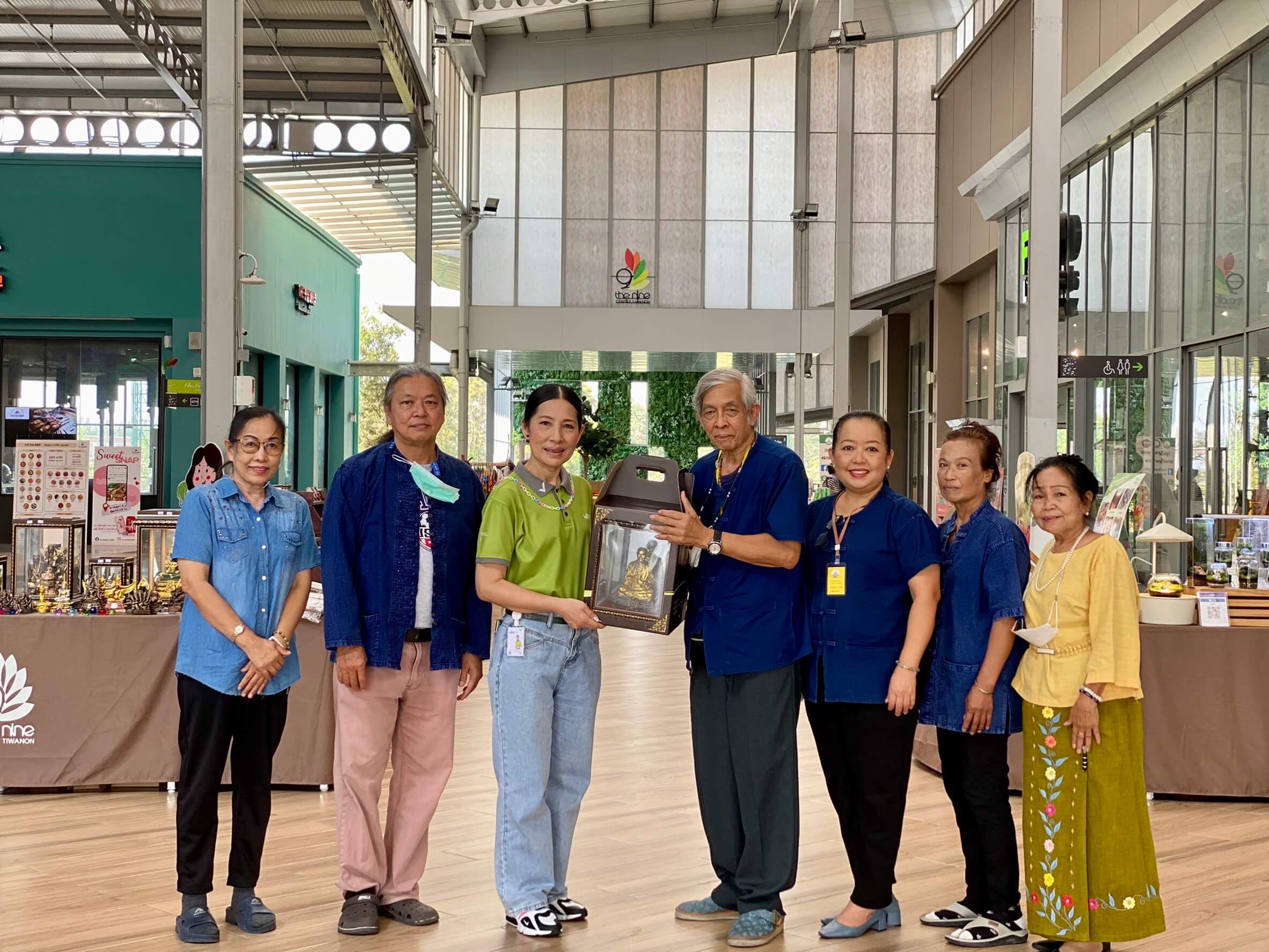 ศูนย์การค้าเดอะไนน์ เซ็นเตอร์ ติวานนท์ เปิดพื้นที่สนับสนุนวิสาหกิจชุมชน จังหวัดปทุมธานี
