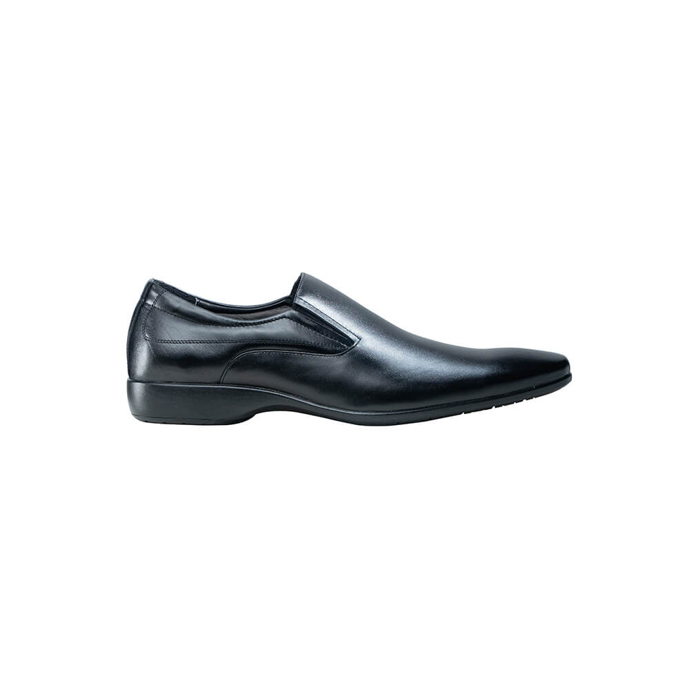 รองเท้าหนังวัวแท้ 100% แบบสวม Plain toe